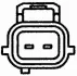 Coolant temperature sensor. Датчик температуры охлаждающей жидкости HELLA PAGID 6PT009309361 (фото 2)