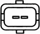 Coolant temperature sensor. Датчик температуры охлаждающей жидкости HELLA PAGID 6PT009309811 (фото 2)