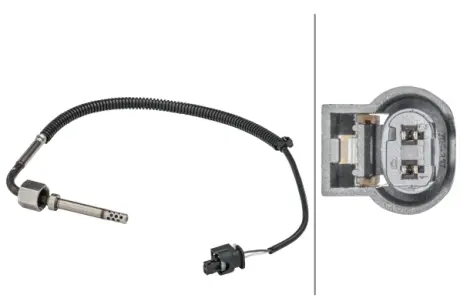 HELLA DB датчик температури вихлопних газів W204, W205, S204, S205, X164 HELLA PAGID 6PT358181441