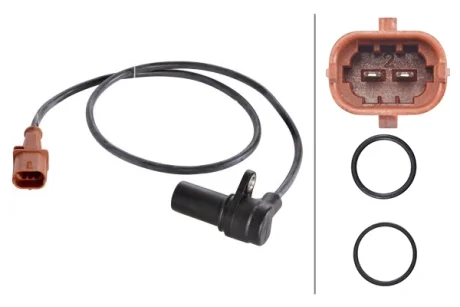 HELLA FIAT Імпульсний датчик кол. валу ALFA ROMEO HELLA PAGID 6PU009146631