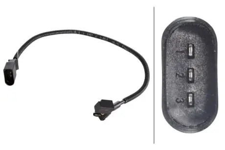 HELLA VW Датчик обертів двиг. Bora, Golf, 1,4 00-, SKODA Fabia 1,4 -07 HELLA PAGID 6PU009167471