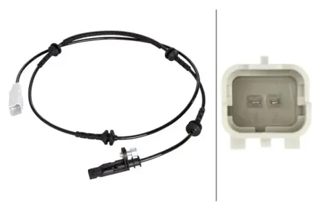 HELLA CITROEN датчик ABS передн. C5 08-, Peugeot 407 HELLA PAGID 6PU010039801