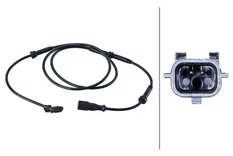 HELLA DB Датчик ABS задн. прав. W415, RENAULT HELLA PAGID 6PU358216021
