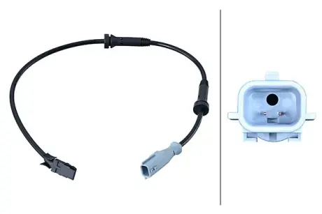 HELLA DB Датчик ABS задн. лів. W415, RENAULT HELLA PAGID 6PU358216031