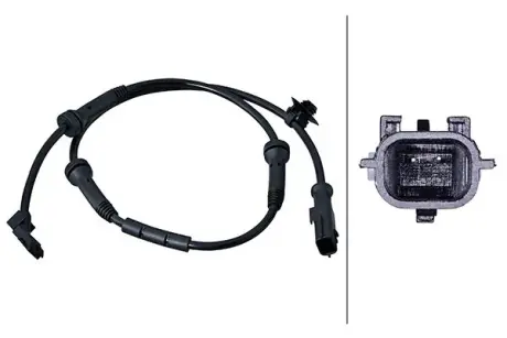 HELLA RENAULT Датчик ABS передн. Kangoo 08- HELLA PAGID 6PU358216261