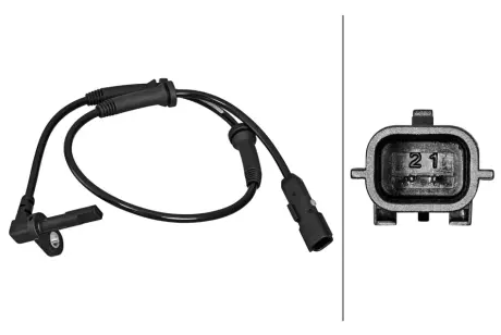 HELLA RENAULT датчик ABS перед. лів./прав. LOGAN I 1.5 dCi 11-, VOLVO S80 II D4 13-, DACIA LOGAN II TCe 90 12- HELLA PAGID 6PU358217091