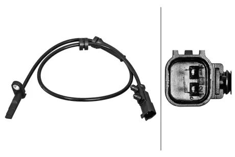 HELLA TESLA Датчик ABS задн. MODEL S HELLA PAGID 6PU358217181