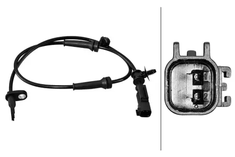 HELLA TESLA Датчик ABS передн. MODEL X HELLA PAGID 6PU358217191