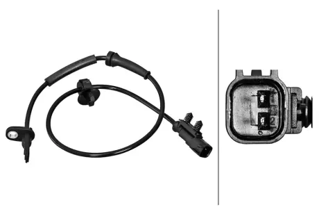 HELLA TESLA Датчик ABS задн. MODEL S HELLA PAGID 6PU358217211