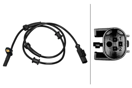 HELLA CITROEN датчик ABS задн. JUMPER 3.0 HDi 155 10-, PEUGEOT BOXER 2.2 HDi 100 06-, FIAT DUCATO 100 Multijet 2,2 D 06-11 HELLA PAGID 6PU358217251