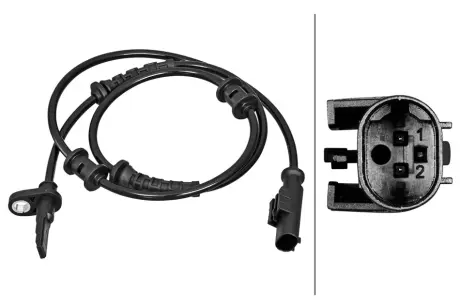 HELLA CITROEN датчик ABS задн. Jumper 06-, Fiat Ducato, Peugeot HELLA PAGID 6PU358217261