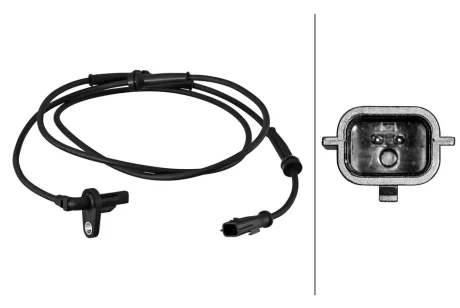 HELLA NISSAN Датчик ABS задн. прав. NV250, RENAULT, MERCEDES-BENZ W415 HELLA PAGID 6PU358217281
