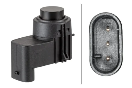 HELLA SKODA Датчик паркування FABIA, ROOMSTER HELLA PAGID 6PX358141191