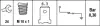 Oil pressure switch. Датчик давления масла HELLA PAGID 6ZL003259011 (фото 2)