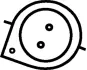 Radiator fan temperature switch. Датчик температуры вентилятора охлаждающей жидкости HELLA PAGID 6ZT007808021 (фото 4)