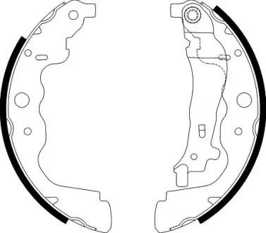 Комплект тормозных колодок HELLA PAGID 8DB355000301