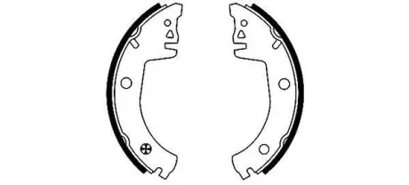 Комплект тормозных колодок HELLA PAGID 8DB355000991
