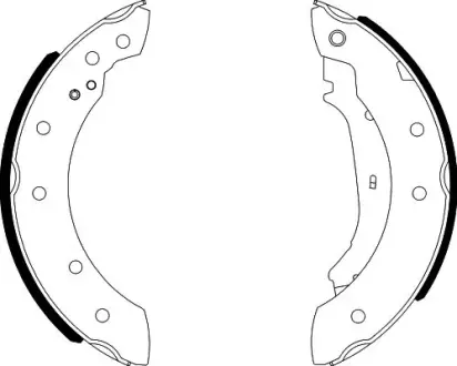 Комплект тормозных колодок HELLA PAGID 8DB355001571