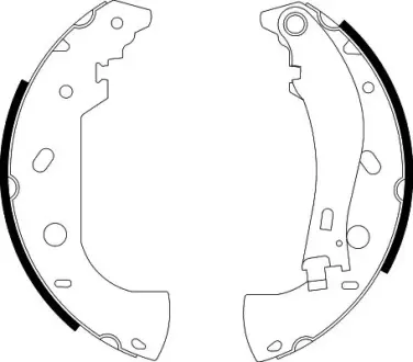 Комплект тормозных колодок HELLA PAGID 8DB355001841