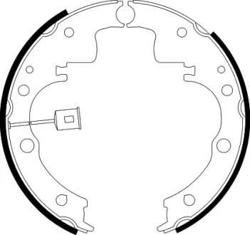 Комплект тормозных колодок HELLA PAGID 8DB355001971