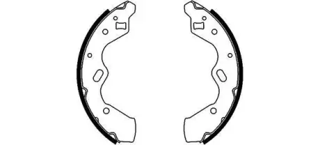 Комплект тормозных колодок HELLA PAGID 8DB355002351