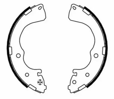 Комплект тормозных колодок HELLA PAGID 8DB355002491