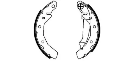 Комплект тормозных колодок HELLA PAGID 8DB355002561