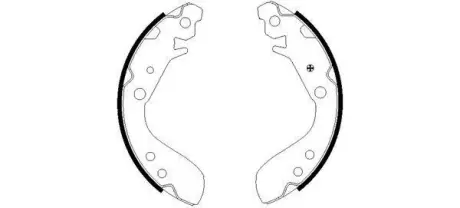 Комплект тормозных колодок HELLA PAGID 8DB355002651