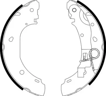 Комплект тормозных колодок HELLA PAGID 8DB355002681