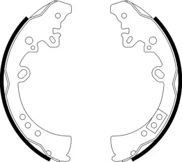 Гальмівні колодки зад. Hilux/Fortuner 2.4-4.0 05- HELLA PAGID 8DB355003011