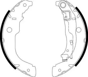 Комплект тормозных колодок HELLA PAGID 8DB355003031