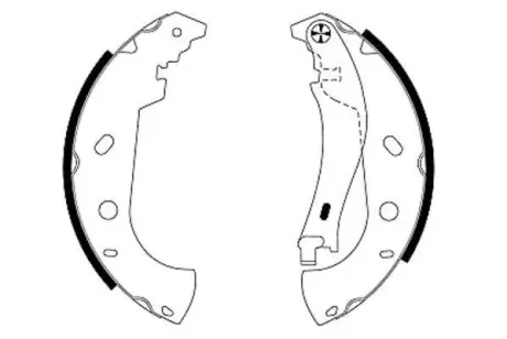 Комплект тормозных колодок HELLA PAGID 8DB355003301
