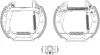 Комплект тормозных колодок HELLA PAGID 8DB355003741 (фото 2)