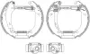 Комплект тормозных колодок HELLA PAGID 8DB355003901 (фото 2)