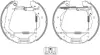 Комплект тормозных колодок HELLA PAGID 8DB355004061 (фото 1)
