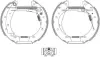 Комплект тормозных колодок HELLA PAGID 8DB355004391 (фото 1)