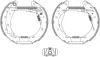 Комплект тормозных колодок HELLA PAGID 8DB355004501 (фото 1)