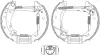 Комплект тормозных колодок HELLA PAGID 8DB355004521 (фото 1)