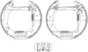 Комплект тормозных колодок HELLA PAGID 8DB355004571 (фото 1)