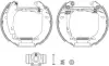 Комплект тормозных колодок HELLA PAGID 8DB355004711 (фото 1)