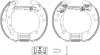 Комплект тормозных колодок HELLA PAGID 8DB355004821 (фото 2)