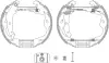 Комплект тормозных колодок HELLA PAGID 8DB355004991 (фото 2)