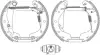 Комплект тормозных колодок HELLA PAGID 8DB355005031 (фото 1)
