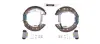Комплект тормозных колодок HELLA PAGID 8DB355005121 (фото 1)