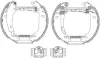 Комплект тормозных колодок HELLA PAGID 8DB355005161 (фото 1)