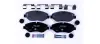Комплект тормозных колодок, дисковый тормоз HELLA PAGID 8DB355005511 (фото 1)