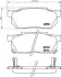 Комплект тормозных колодок, дисковый тормоз HELLA PAGID 8DB355005641 (фото 1)