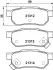 Комплект тормозных колодок, дисковый тормоз HELLA PAGID 8DB355005731 (фото 4)