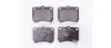 Комплект тормозных колодок, дисковый тормоз HELLA PAGID 8DB355005741 (фото 1)