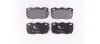 Комплект тормозных колодок, дисковый тормоз HELLA PAGID 8DB355005861 (фото 1)